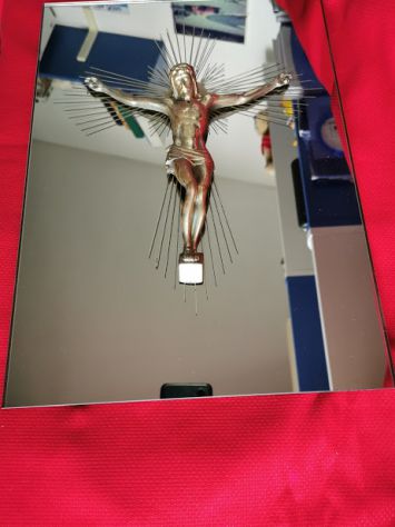 CROCIFISSO  ( SU VETRO ) - Foto 3
