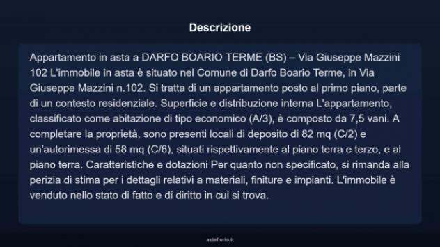 Immobile in asta di 112 m², box auto in vendita a Darfo Boario Terme - Foto 16
