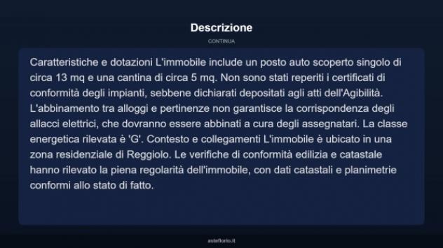 Immobile in asta di 67 m² in vendita a Reggiolo - Foto 14