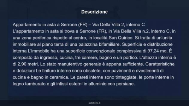 Immobile in asta di 97 m² in vendita a Serrone - Foto 15