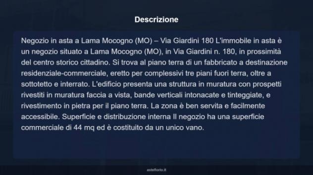 Immobile in asta di 44 m² in vendita a Lama Mocogno - Foto 7