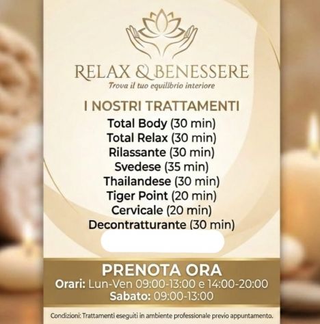Massaggi estetica parrucchiera - Foto 2 Tel:3290812375