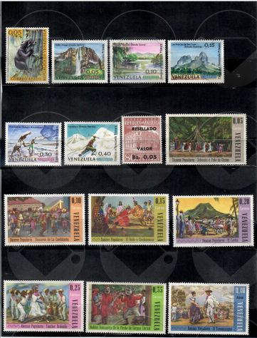 VENEZUELA francobolli nuovi dal 1951 al 1969 - Foto 2