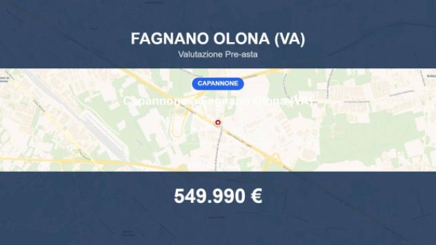 Immobile in asta di 3500 m² in vendita a Fagnano Olona