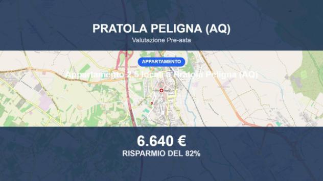 Immobile in asta di 55 m² in vendita a Pratola Peligna