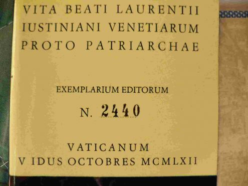 Vita di San Lorenzo Giustiniani primo patriarca di Venezia - Foto 2