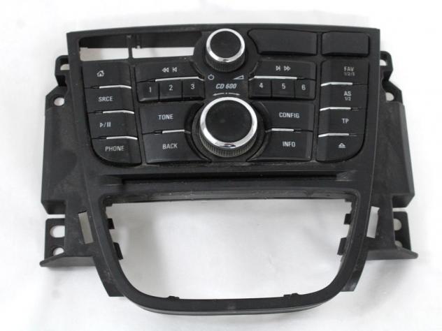 13409864 GRUPPO DI COMANDO AUTORADIO OPEL MERIVA B 1.6 D 100KW 6M 5P (2016) RICAMBIO USATO - Foto 2