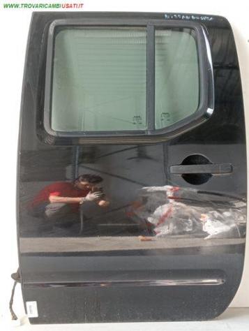 PORTA POST. SX NERO MET CON AL / SE 999-U1452621 Carrozzeria  Lamierati esterni  Porte  Porta post. sx. NISSAN - NAVARA - 01-07-2005 - 01-09-2015