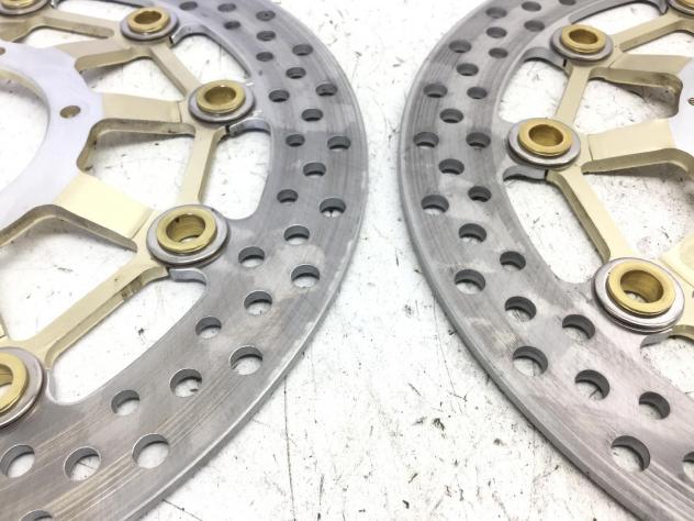HONDA CBR RR ABS KM0 600 COPPIA DISCHI FRENO ANTERIORI 2024 2026 PC69A4RK - Foto 2