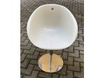 Sedia girevole Gliss 950 bianca