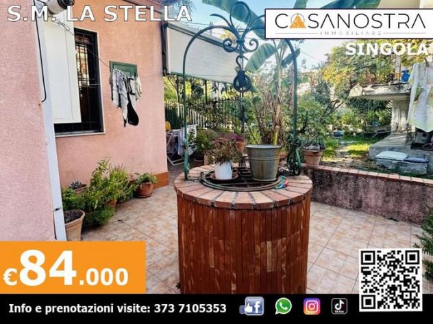 CASA SINGOLA CON GIARDINO