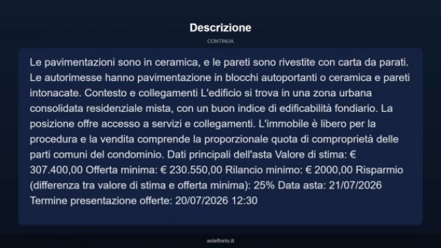 Immobile in asta di 127 m², box auto doppio in vendita a Torino - Foto 13