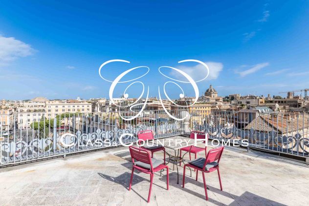 Attico Panoramico con Terrazzo Roma Centro Storico