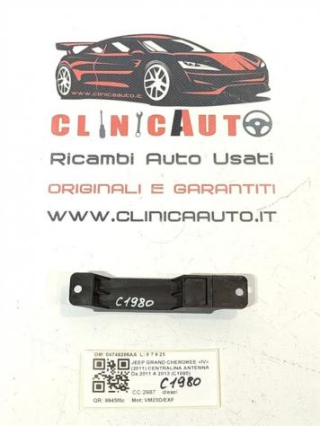 CENTRALINA ANTENNA JEEP Grand Cherokee 4° Serie 04749296AA VM23D/EXF (1121) - Foto 3