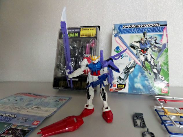 Action figure GUNDAM Mobile Suit (Sword Strike) # 08 scala 1/44 + kit (RX-78-2) - Foto 2