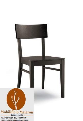 Sedie Ristorante Bar Moderne in legno Cod 3138/L seduta legno