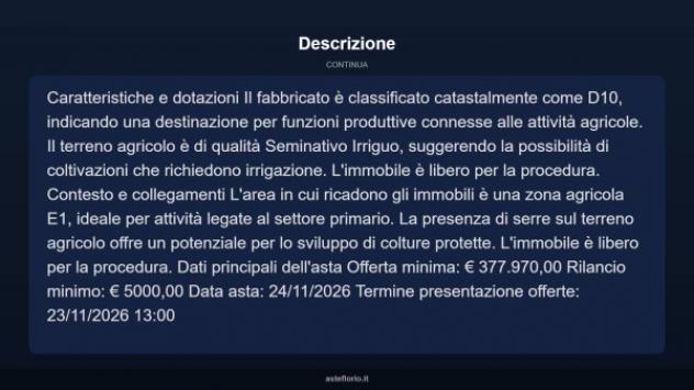 Immobile in asta di 3485 m² in vendita a Acate - Foto 5