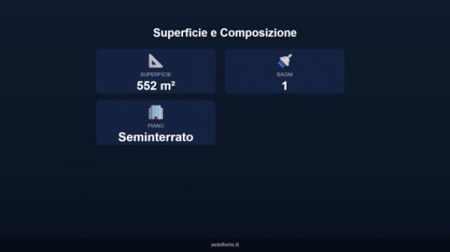 Immobile in asta di 552 m² in vendita a Villa San Giovanni in Tuscia - Foto 5