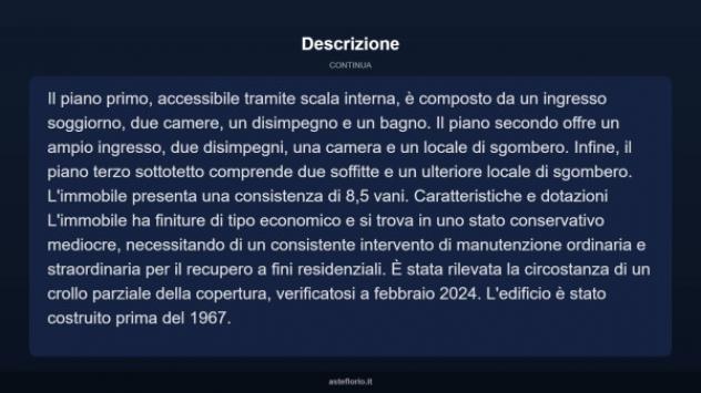 Immobile in asta di 175 m² con più di 5 locali in vendita a Pescia - Foto 4