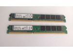 8 GB Ram DDR3 Kingston kvr16n11s8/4 Testate 1,5V Low Profile KIT pc 1600 mhz