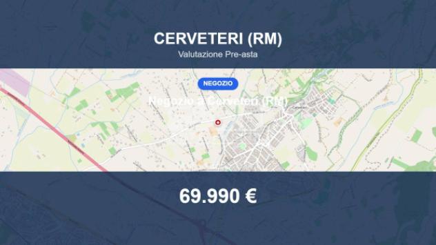 Immobile in asta di 78 m² in vendita a Cerveteri