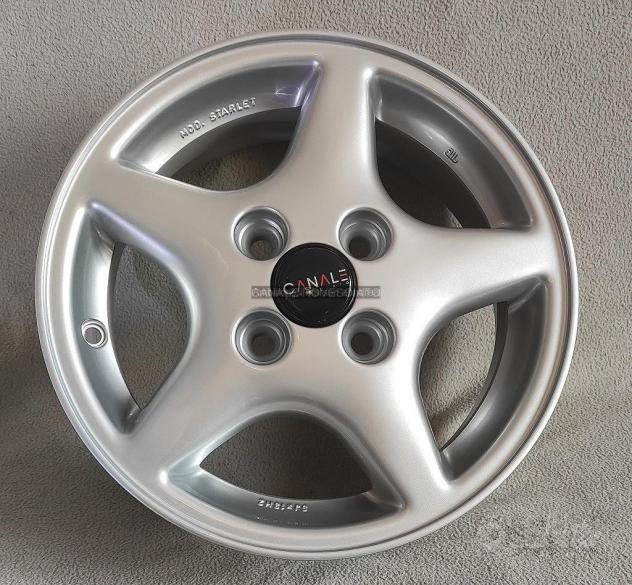 CERCHI STAR SILVER 5X13 et36 4x98 Autobianchi FIAT - Foto 3