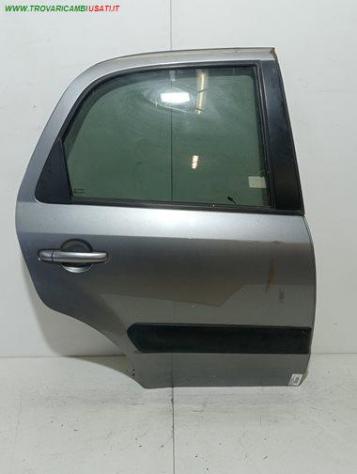 PORTA POST. DX ARGENTO MET. CON AL / SE 999-U1560717 Carrozzeria Lamierati esterni Porte Porta post. dx. SUZUKI - SX4 - 2006 2009, SUZUKI - SX4 -