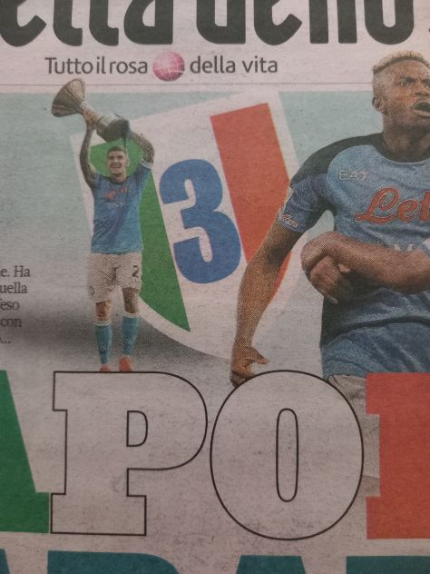 napoli calcio -scudetto n 3 gazzetta dello sport - Foto 2