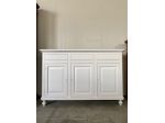 NUOVA CREDENZA DI VERO LEGNO 3 ANTE 3 CASSETTI