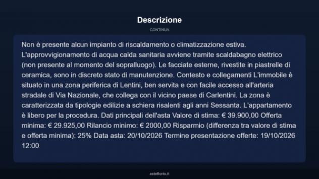 Immobile in asta di 81 m² in vendita a Lentini - Foto 14