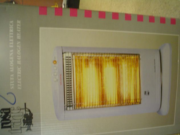 offro Stufa Alogena maxi oscillante 1200 watt quasi nuova - Foto 3