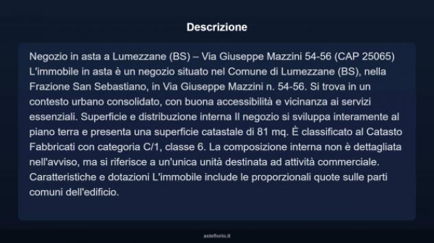 Immobile in asta di 81 m² in vendita a Lumezzane - Foto 9