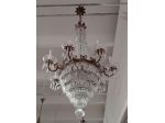 VENDO IN BLOCCO STOCK COMPOSTO DA 10 LAMPADARI DI ANTIQUARIATO