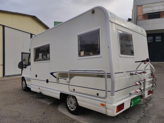 CAMPER ELNAGH SLEEK DUCATO SEMINTEGRALE FOTOVOLTAICO CLIMATIZZATORE TENDALINO GENERALI USATI 519 - Foto 3
