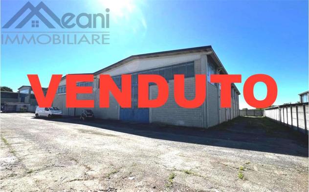 451_V - VENDUTO - CAPANNONE DI 1.400 MQ.CA CON CORTILE COMUNE