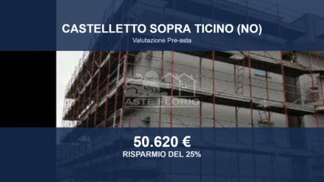 Immobile in asta di 54 m², box auto in vendita a Castelletto Sopra Ticino