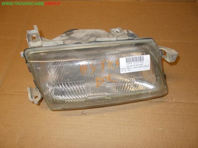 PROIETTORE D. OPEL ASTRA (T92) 3p / 5p / 4p / SW Parti elettriche Fanaleria Proiettori Proiettore ant. OPEL - ASTRA E - 01-11-1991 - 01-02-1998