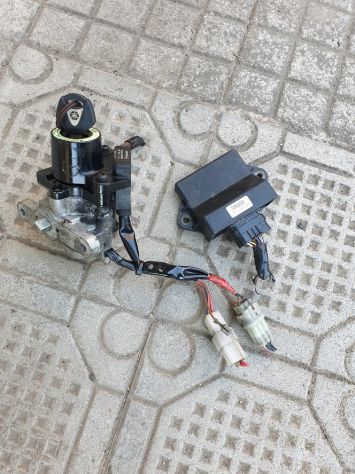 Kit chiave accensione avviamento Yamaha Majesty 400 dal 2004 al 2008 - Foto 6