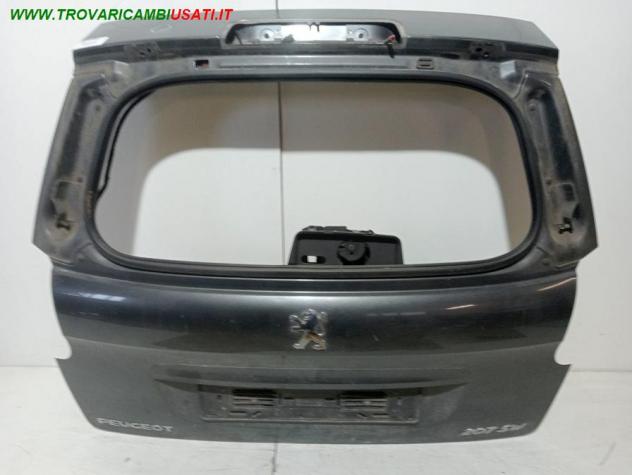 PORTELLO POST. GRIGIO BLU MEDIO MET. VER. LUNOTTO APRIBILE , NO CRISTALLO 999-U1311005 Carrozzeria  Lamierati esterni  Portello  Portello post. PEUGEO
