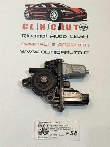 MOTORINO ALZAVETRO ANTERIORE SINISTRO KIA Carens Serie 82450-A4010 D4FD (1318) - Foto 3