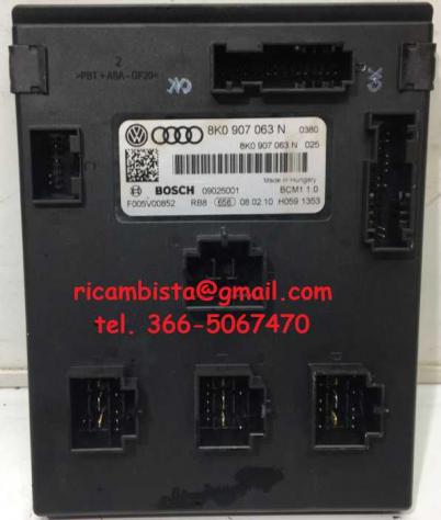 Audi A4 2.0 2010 centralina comfort 8K0907063N