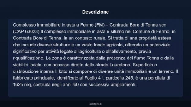 Immobile in asta di 21620 m² in vendita a Fermo - Foto 4