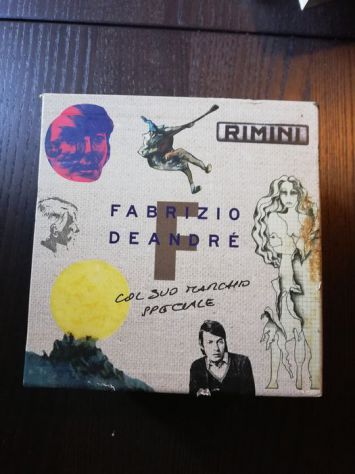 Fabrizio De André Col Suo Marchio Speciale 17CD box cofanetto completo
