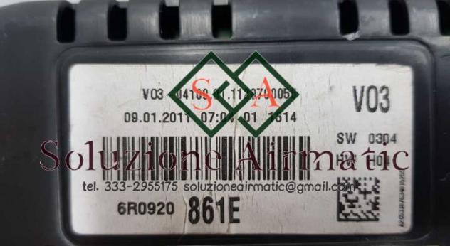 Volkswagen Polo 1.6 quadro strumenti 6R0920861E - Foto 2