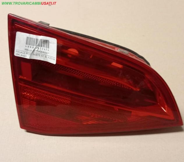 FANALE POST. PARTE INT. S. AUDI A4 (8K) Avant  Parti elettriche  Fanaleria  Fanali  Fanale post. sx. AUDI - A4 Allroad - 01-03-2009 - 01-04-2016, AUDI