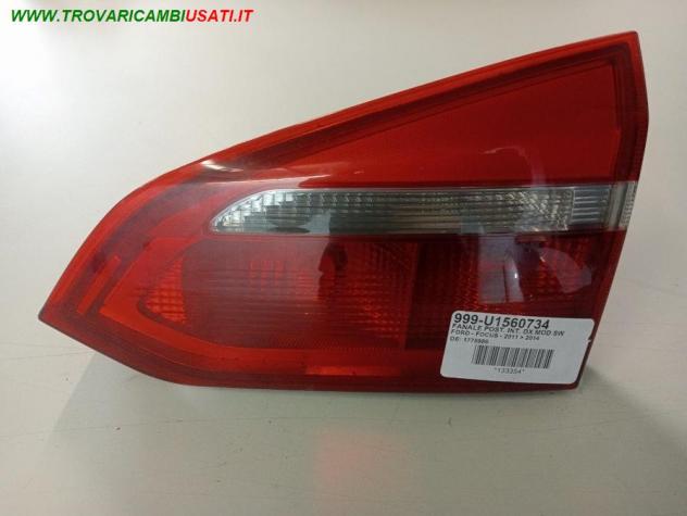 FANALE POST. INT. DX MOD SW 999-U1560734 Parti elettriche Fanaleria Fanali Fanale post. dx. FORD - FOCUS - 2011 2014