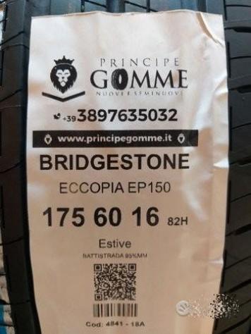 4 gomme 175 60 16 bridgestone a4841 - Foto 2