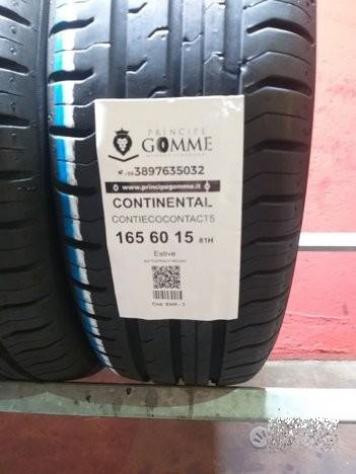 2 gomme 165 60 15 continental a5366