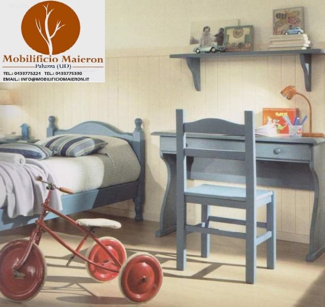 Mobili Rutici Country Camere da Letto in Legno  Camera Azzurra cod 655 Nuova
