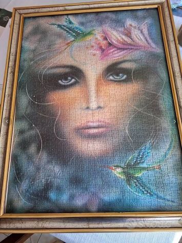 Puzzle Viso Astratto Unico Esemplare - Foto 3